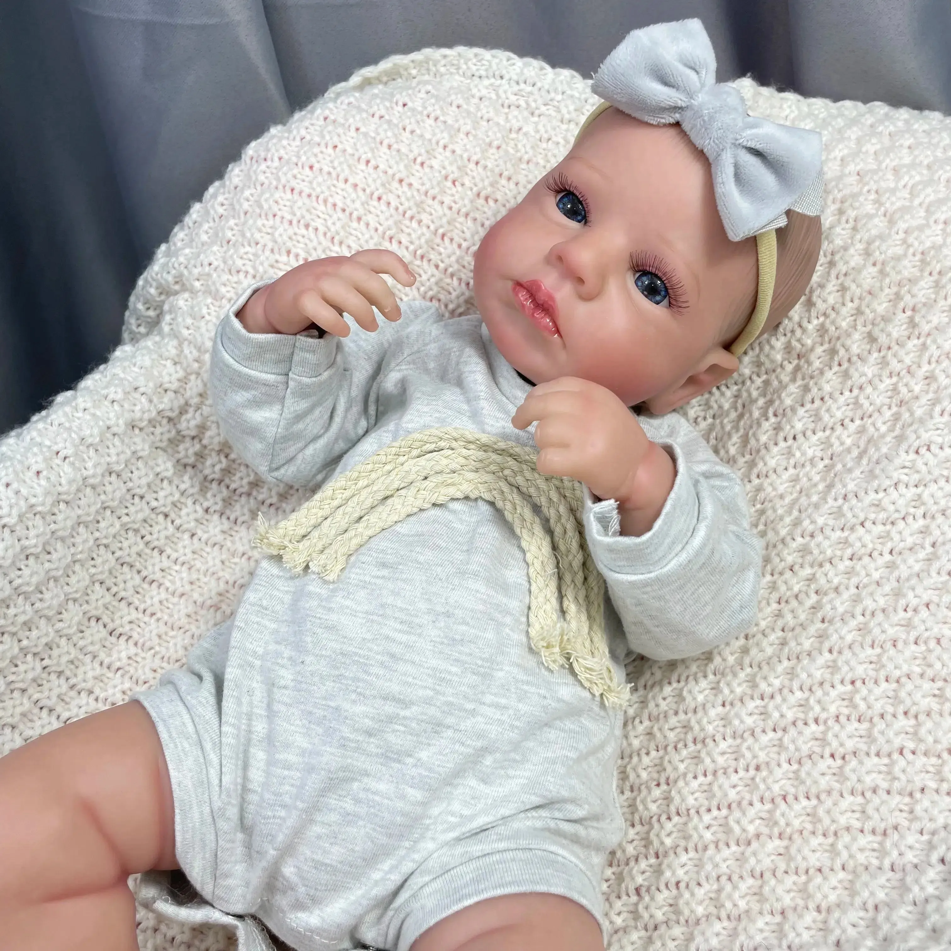 20-Inch Finished Reborn Baby Doll Twins - Isabella and Sophia