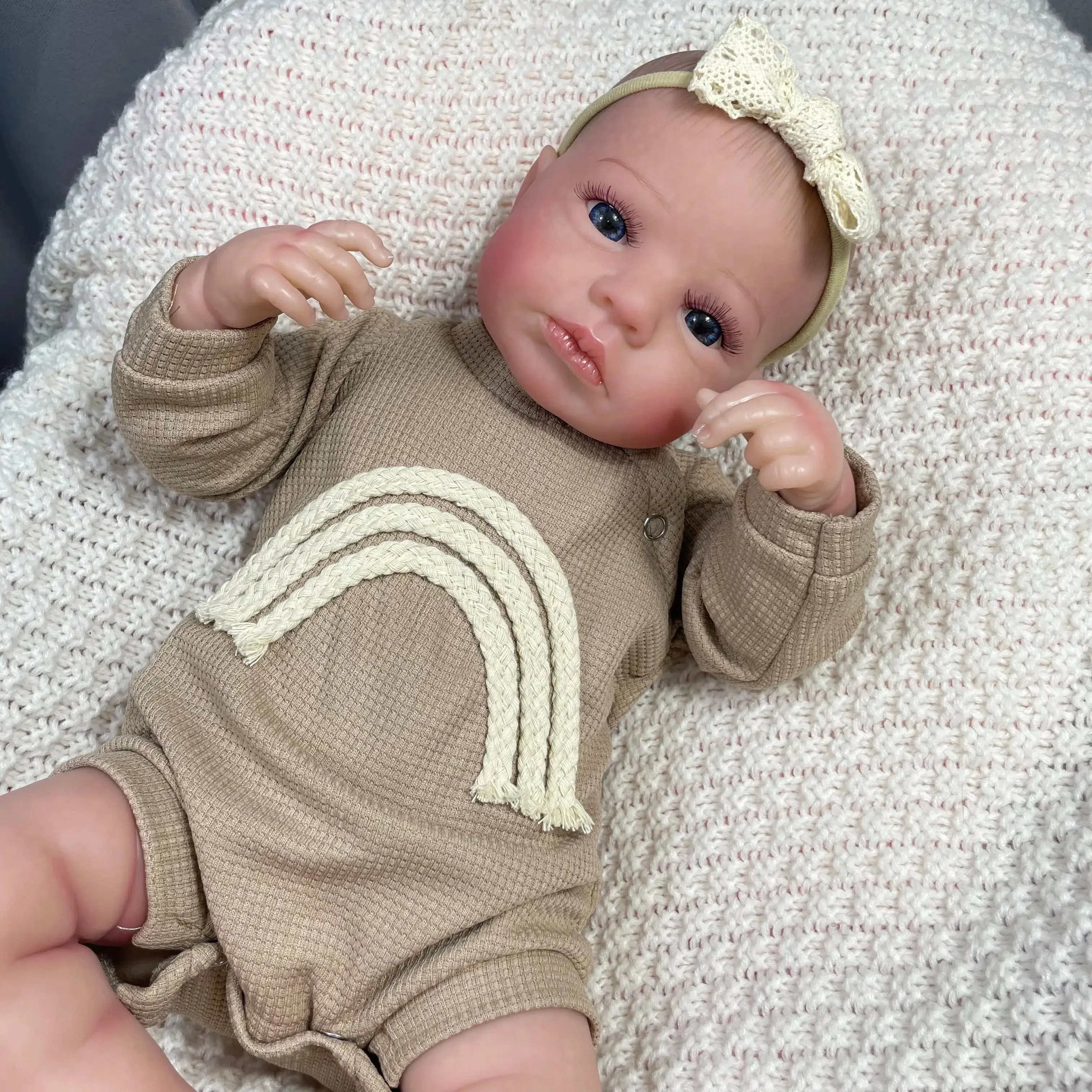 20-Inch Finished Reborn Baby Doll Twins - Isabella and Sophia