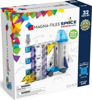 32 PC Space   Micro Mags Magnatiles