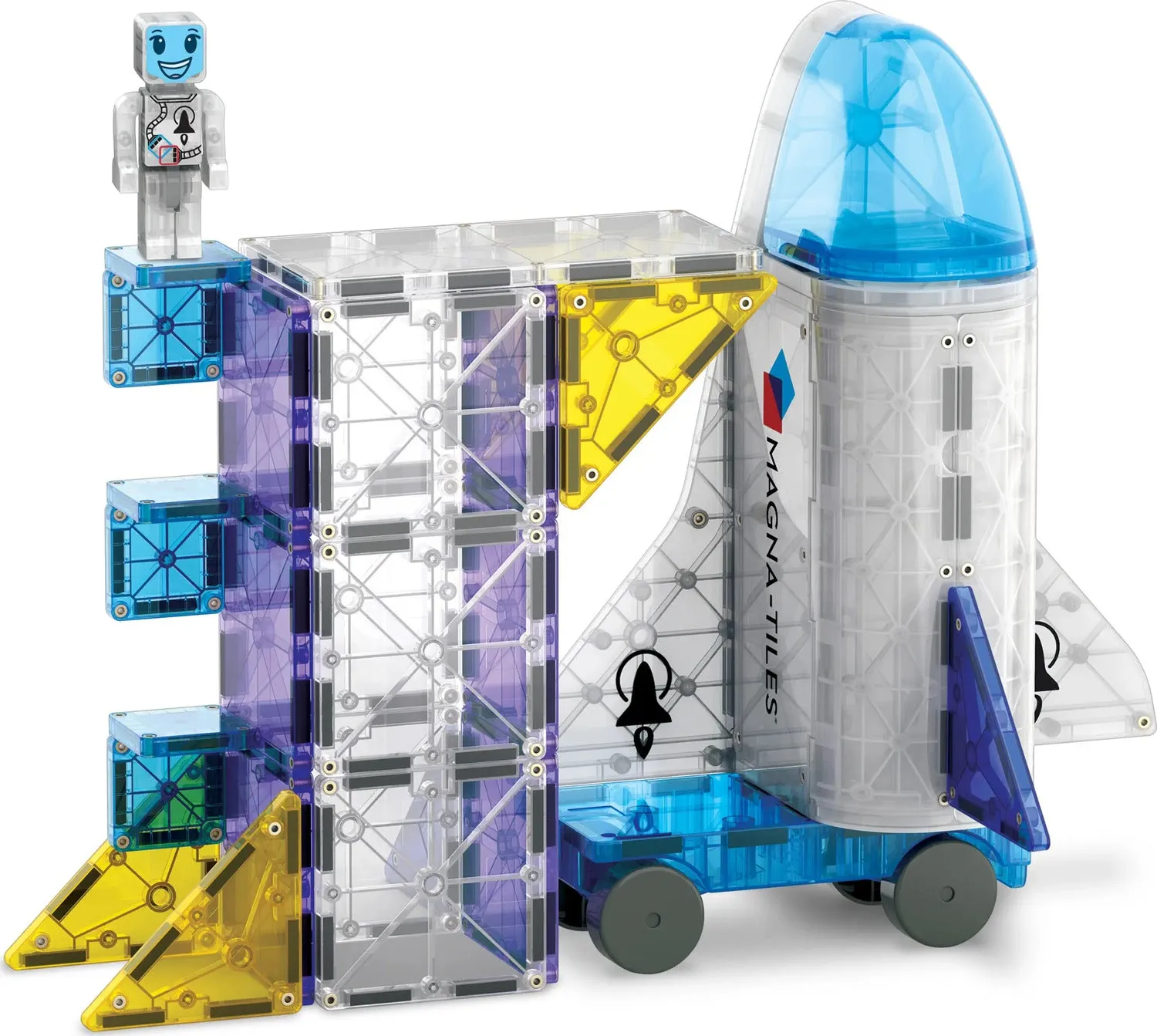 32 PC Space   Micro Mags Magnatiles
