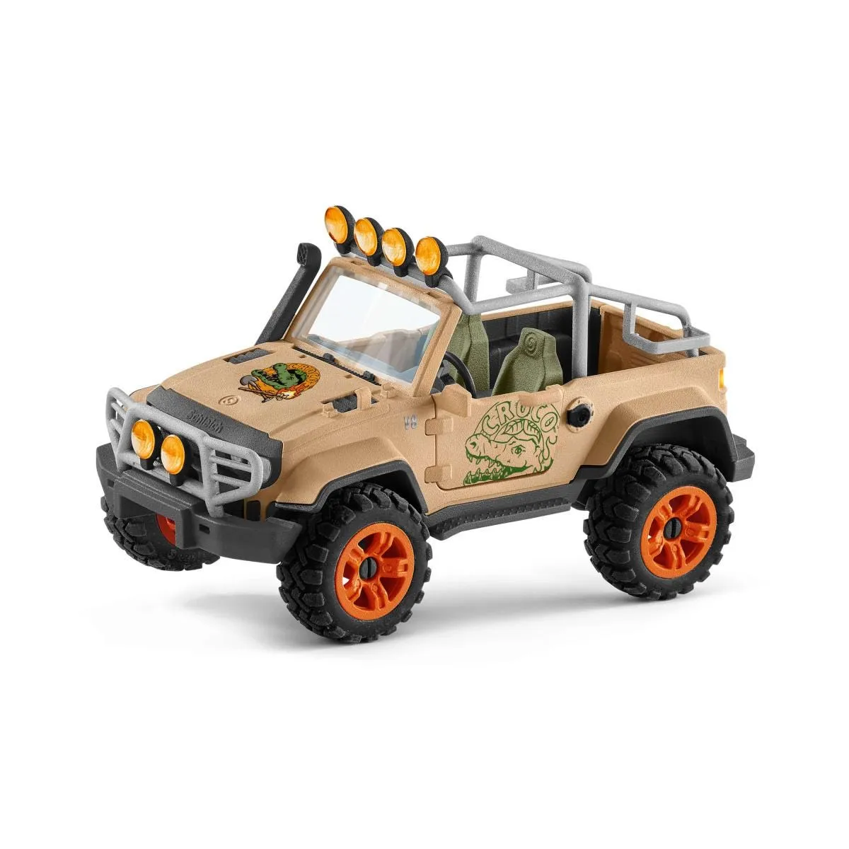 4x4 vehicle with winch