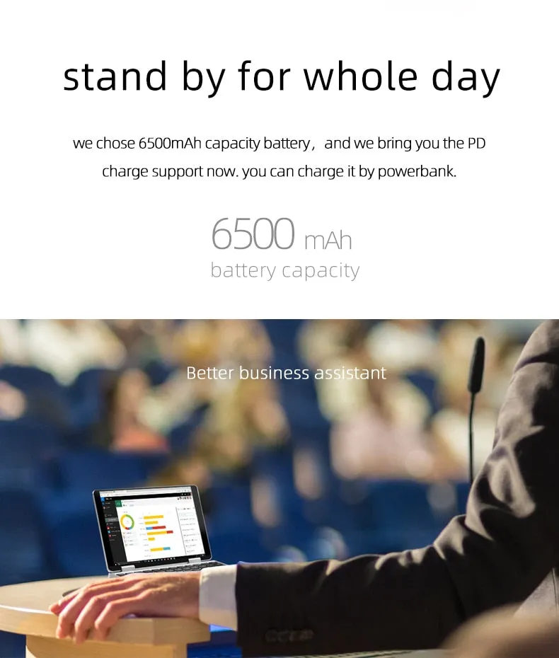7" One Netbook One Mix Yoga Pocket Laptop (Intel Celeron 3965Y, IPS 1920x1200, Win 10, 8GB Ram, 128GB SSD)