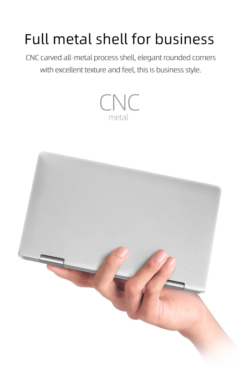 7" One Netbook One Mix Yoga Pocket Laptop (Intel Celeron 3965Y, IPS 1920x1200, Win 10, 8GB Ram, 128GB SSD)