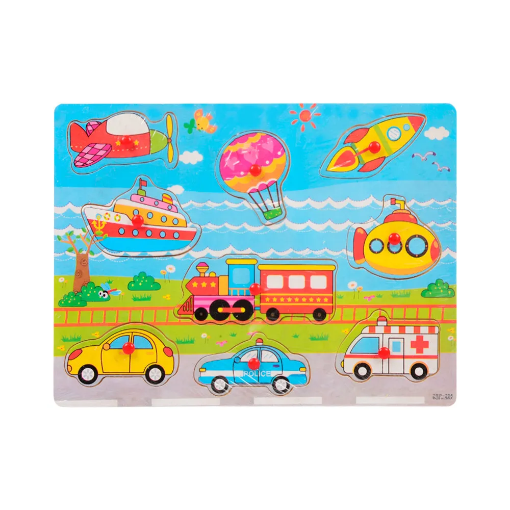 9529 WOODEN LEARNING PUZZLE IR