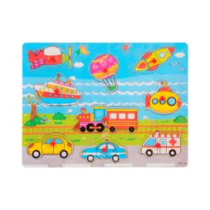 9529 WOODEN LEARNING PUZZLE IR