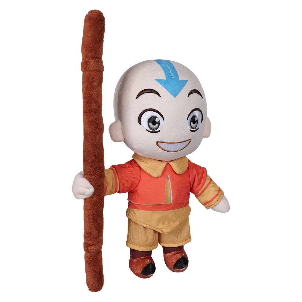 Aang Cosplay Plush Toys Cartoon Soft Stuffed Dolls Mascot Birthday Xmas Gift