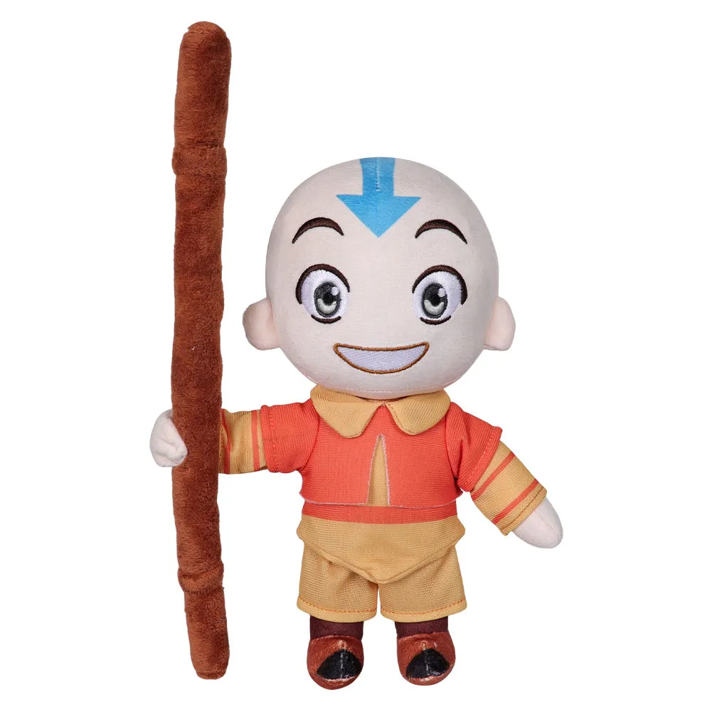 Aang Cosplay Plush Toys Cartoon Soft Stuffed Dolls Mascot Birthday Xmas Gift