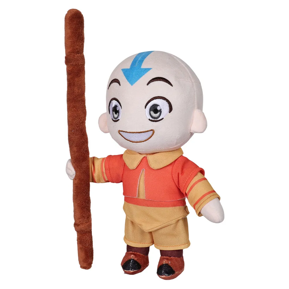 Aang Cosplay Plush Toys Cartoon Soft Stuffed Dolls Mascot Birthday Xmas Gift