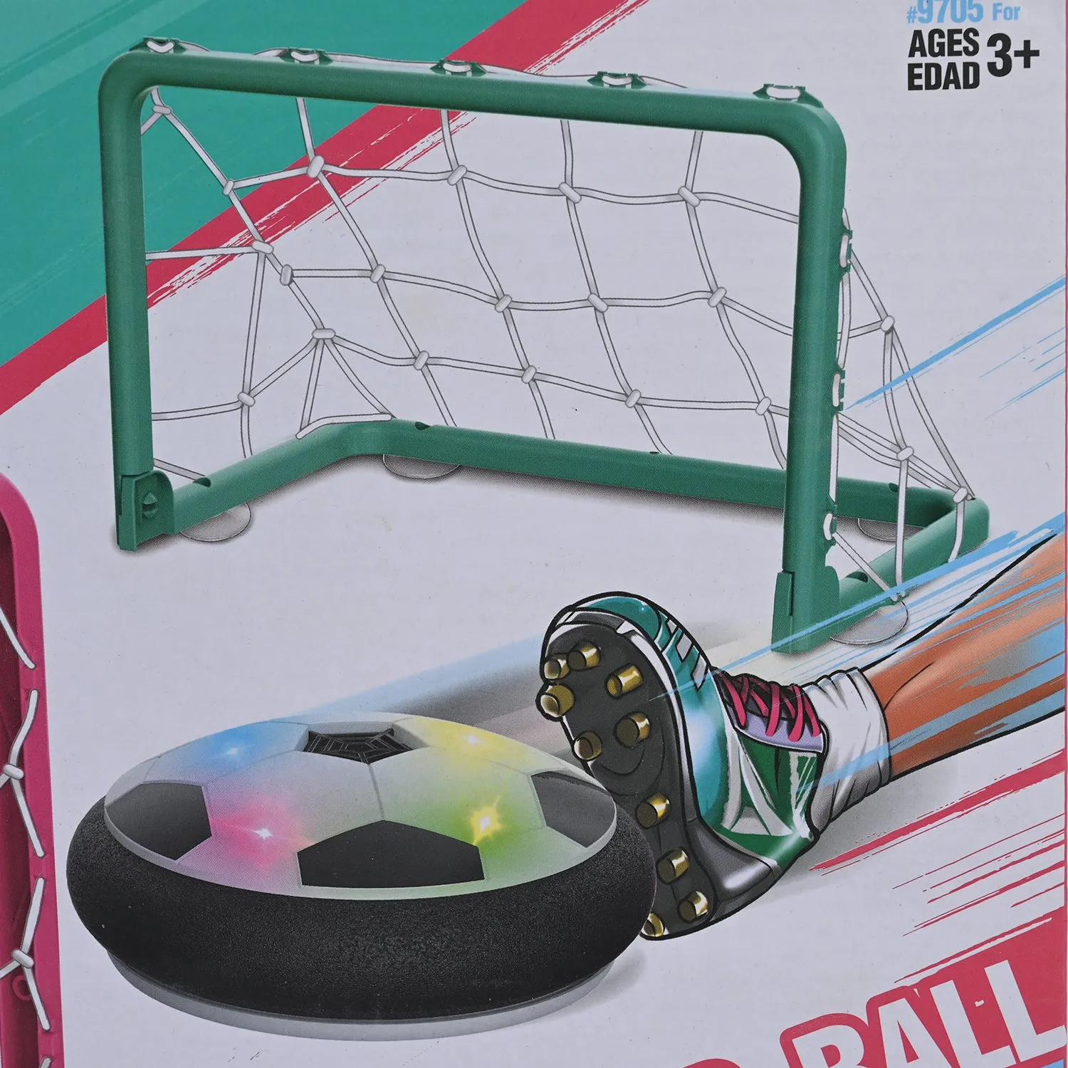 Air Football With Light Game Play Set For Kids