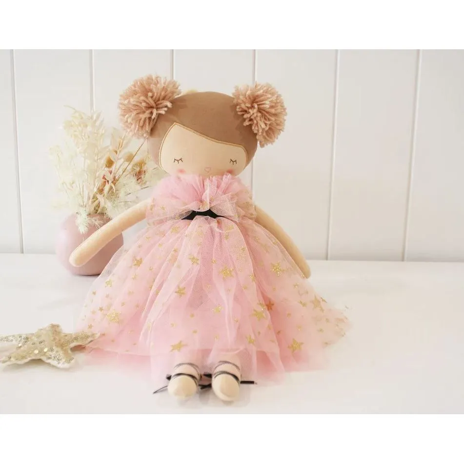 Alimrose Halle Ballerina Doll - Fair & Strawberry Blonde