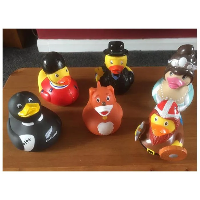 All Blacks Rugby Rubber Duck