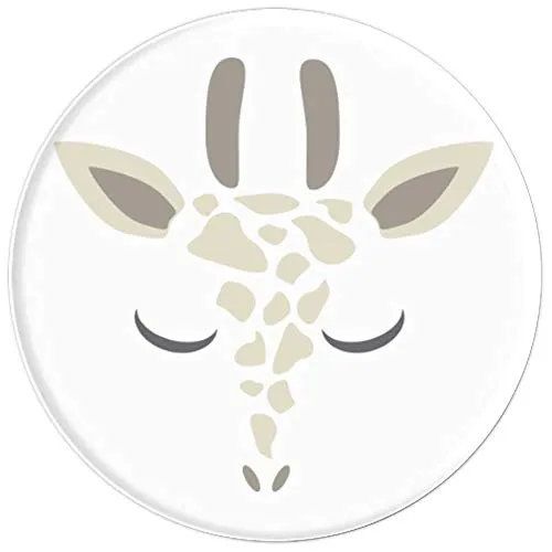 Amazon.com: Animal Faces Series (Giraffe) - PopSockets Grip and Stand for Phones and Tablets: Cell Phones & Accessories