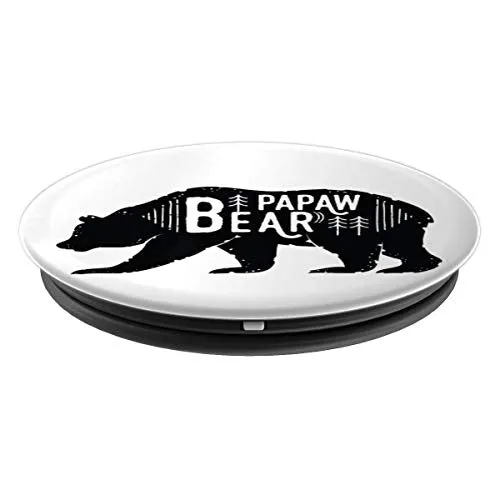 Amazon.com: Bear Series - Papaw - PopSockets Grip and Stand for Phones and Tablets: Cell Phones & Accessories