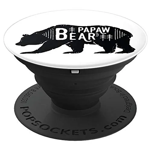 Amazon.com: Bear Series - Papaw - PopSockets Grip and Stand for Phones and Tablets: Cell Phones & Accessories