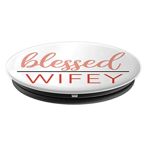 Amazon.com: Blessed Wifey - PopSockets Grip and Stand for Phones and Tablets: Cell Phones & Accessories