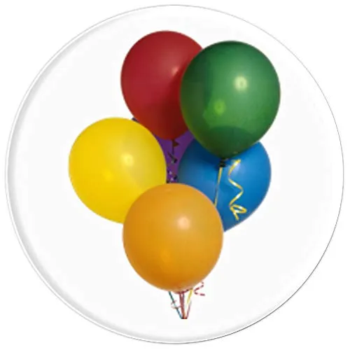 Amazon.com: Bunch of Multicolored Balloons for Celebrations - PopSockets Grip and Stand for Phones and Tablets: Cell Phones & Accessories