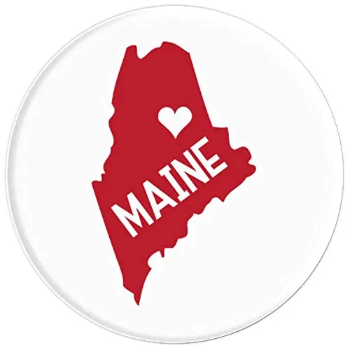 Amazon.com: Commonwealth States in the Union Series (Maine) - PopSockets Grip and Stand for Phones and Tablets: Cell Phones & Accessories