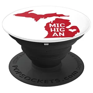 Amazon.com: Commonwealth States in the Union Series (Michigan) - PopSockets Grip and Stand for Phones and Tablets: Cell Phones & Accessories