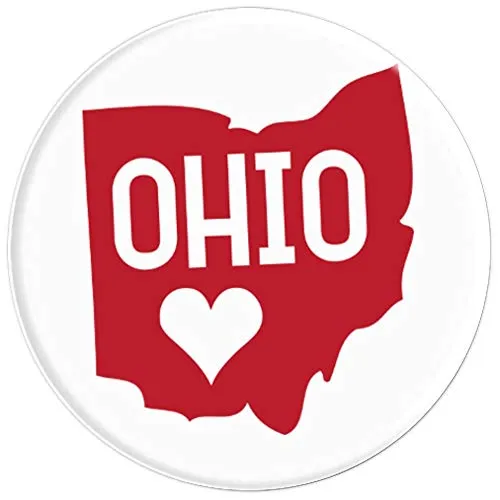 Amazon.com: Commonwealth States in the Union Series (Ohio) - PopSockets Grip and Stand for Phones and Tablets: Cell Phones & Accessories