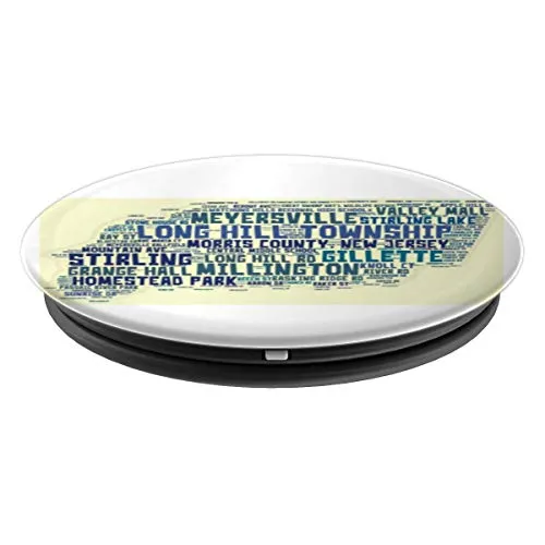 Amazon.com: Long Hill Township, Morris County, State of New Jersey - PopSockets Grip and Stand for Phones and Tablets: Cell Phones & Accessories
