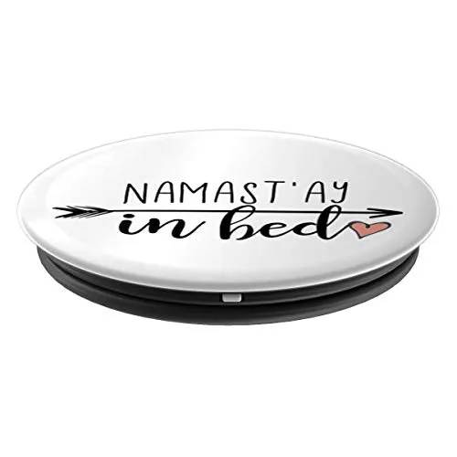 Amazon.com: Namast'ay in Bed - PopSockets Grip and Stand for Phones and Tablets: Cell Phones & Accessories