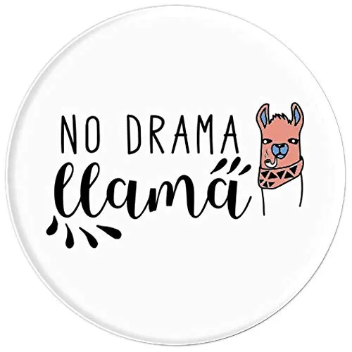 Amazon.com: No Drama Llama! - PopSockets Grip and Stand for Phones and Tablets: Cell Phones & Accessories