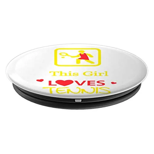 Amazon.com: This Girl Loves Tennis! - PopSockets Grip and Stand for Phones and Tablets: Cell Phones & Accessories