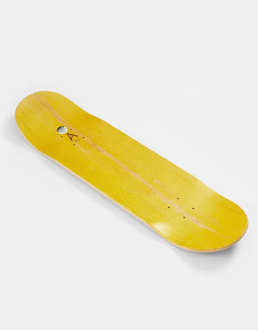 April Black Silk OG Logo Skateboard Deck - 8.75"