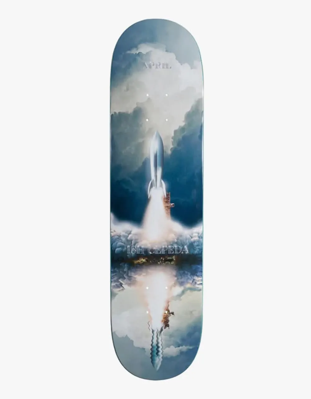 April Cepeda Take Off Skateboard Deck - 8"