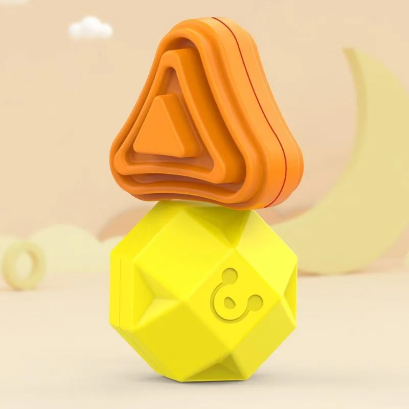 Baby Shape Sorting Toy  motor skill tactile touch toy 10 months to 3 years  InnyBin soft cube montessori educational toys
