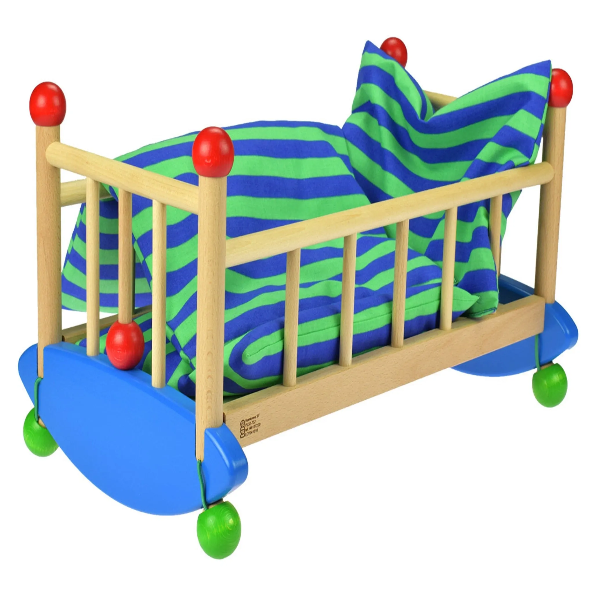 Bajo Doll's Cot with Cradle