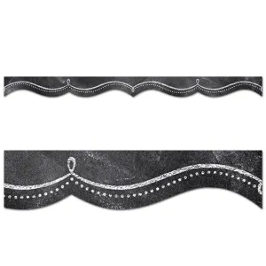 Chalk It Up! Dotted Swirl Border Trim