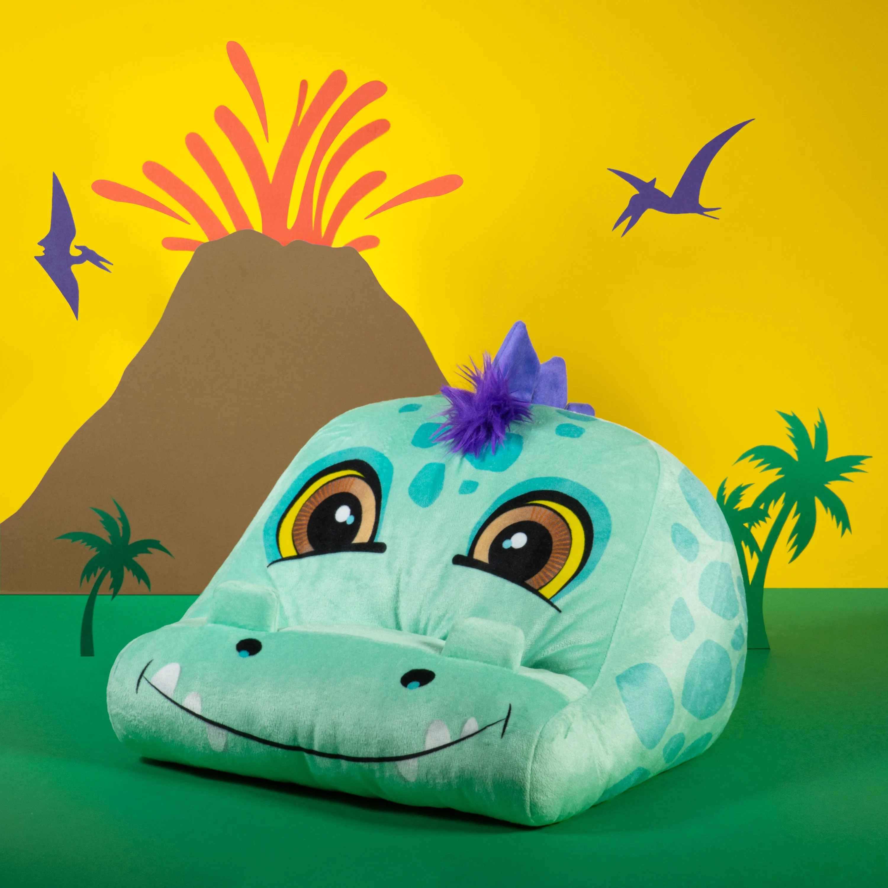 Cuddly Reader iPad, Tablet Stand and Book Holder (Dinosaur)