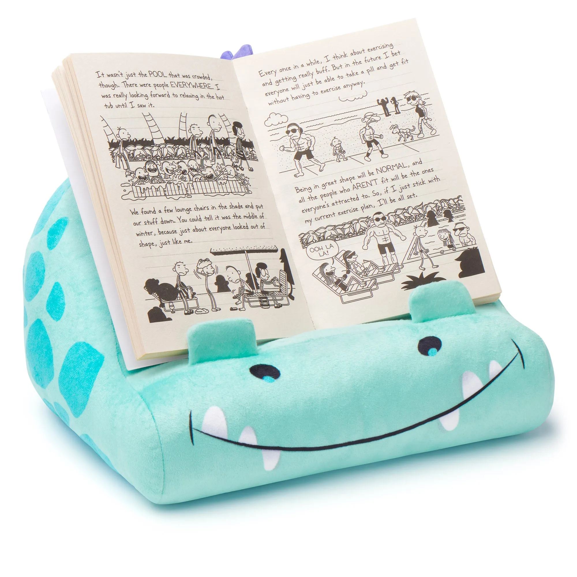 Cuddly Reader iPad, Tablet Stand and Book Holder (Dinosaur)