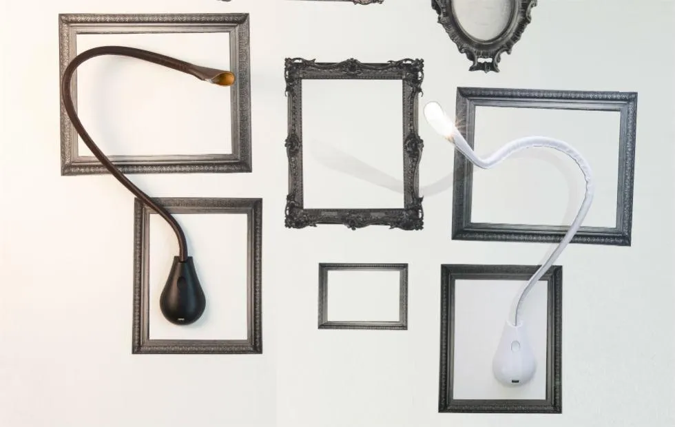 Cudham Leather Wall Light In White - ID 8480