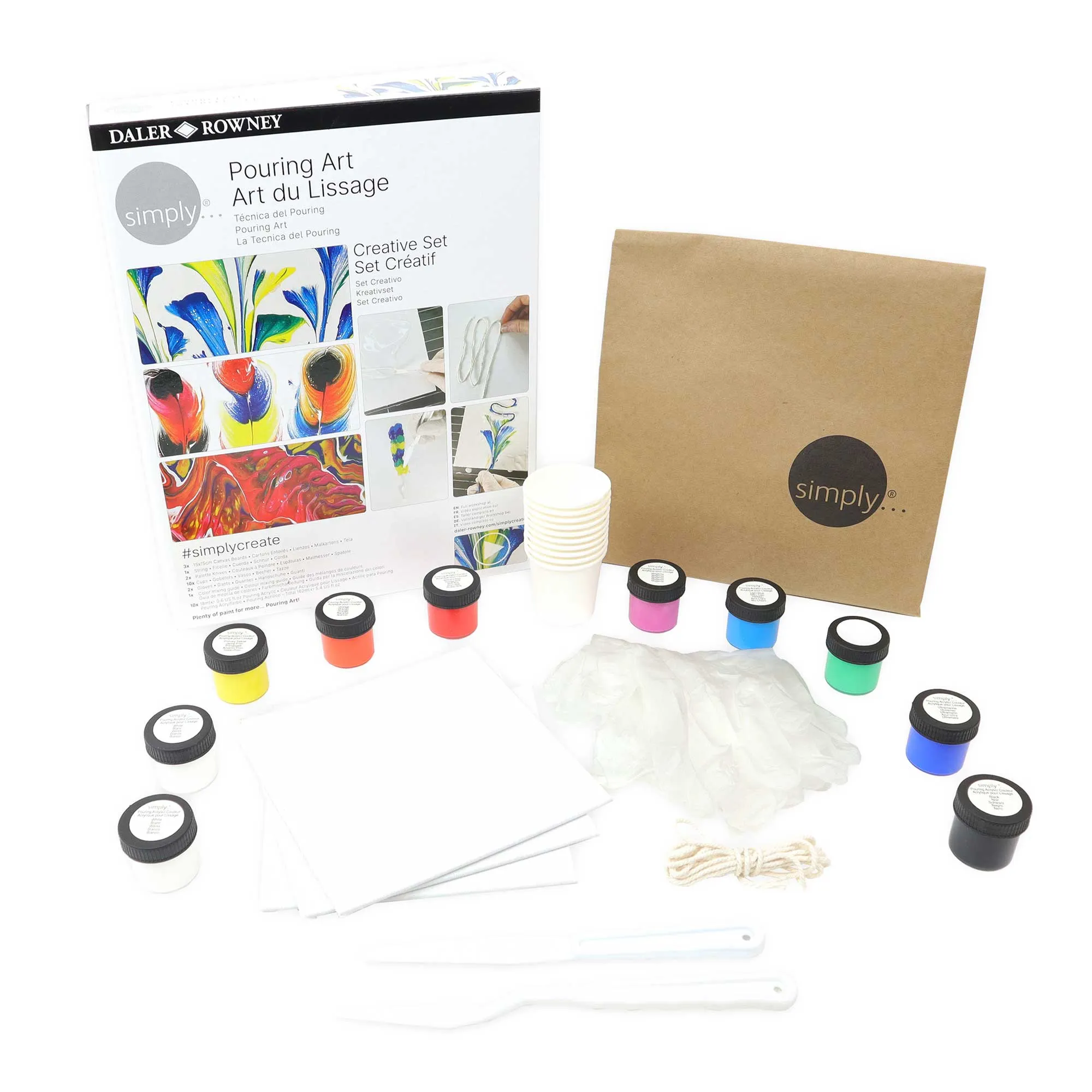 Daler-Rowney Simply Pouring Art Creative Set