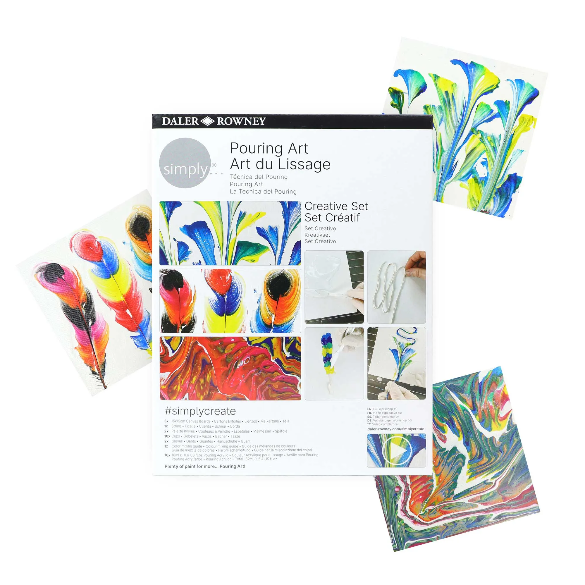 Daler-Rowney Simply Pouring Art Creative Set