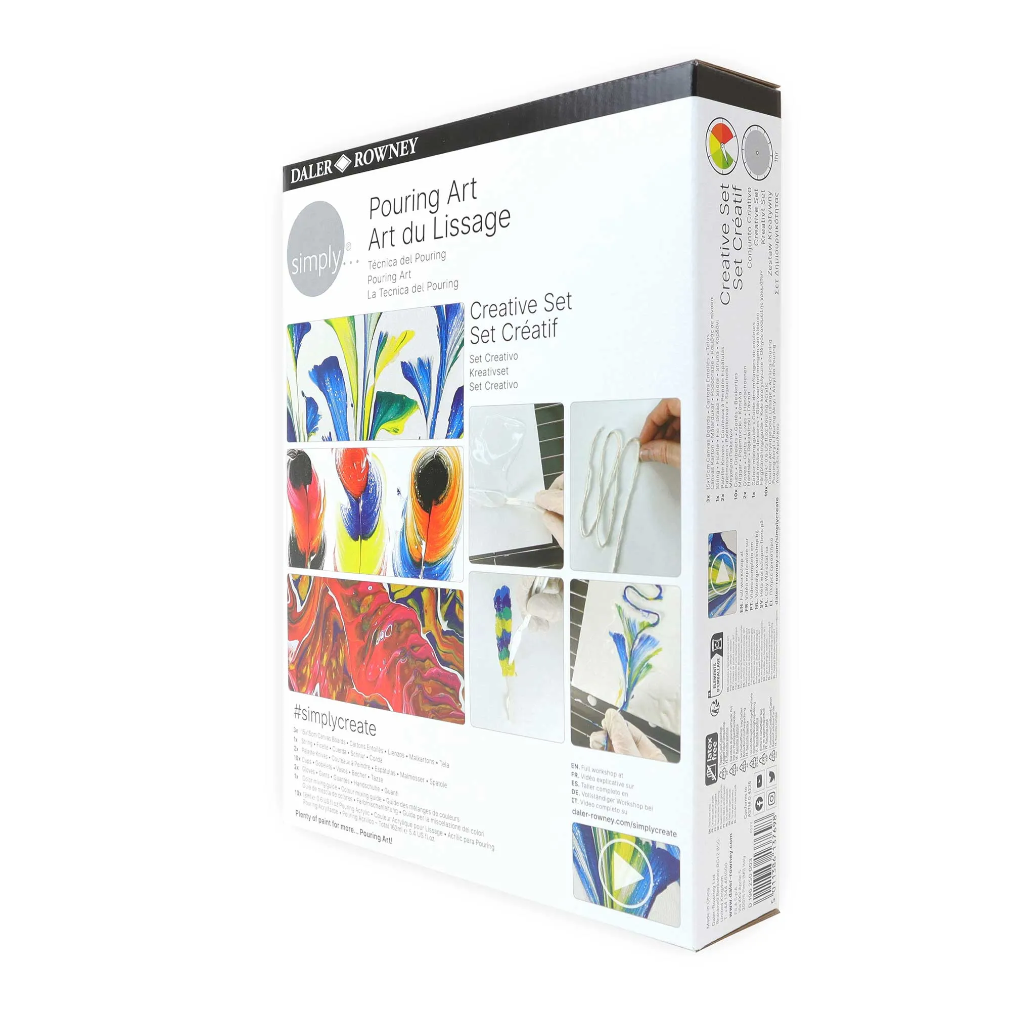 Daler-Rowney Simply Pouring Art Creative Set