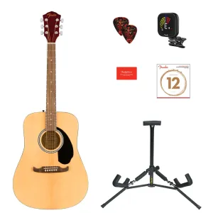 Fender FA-125 Dreadnought Acoustic Pack - Natural