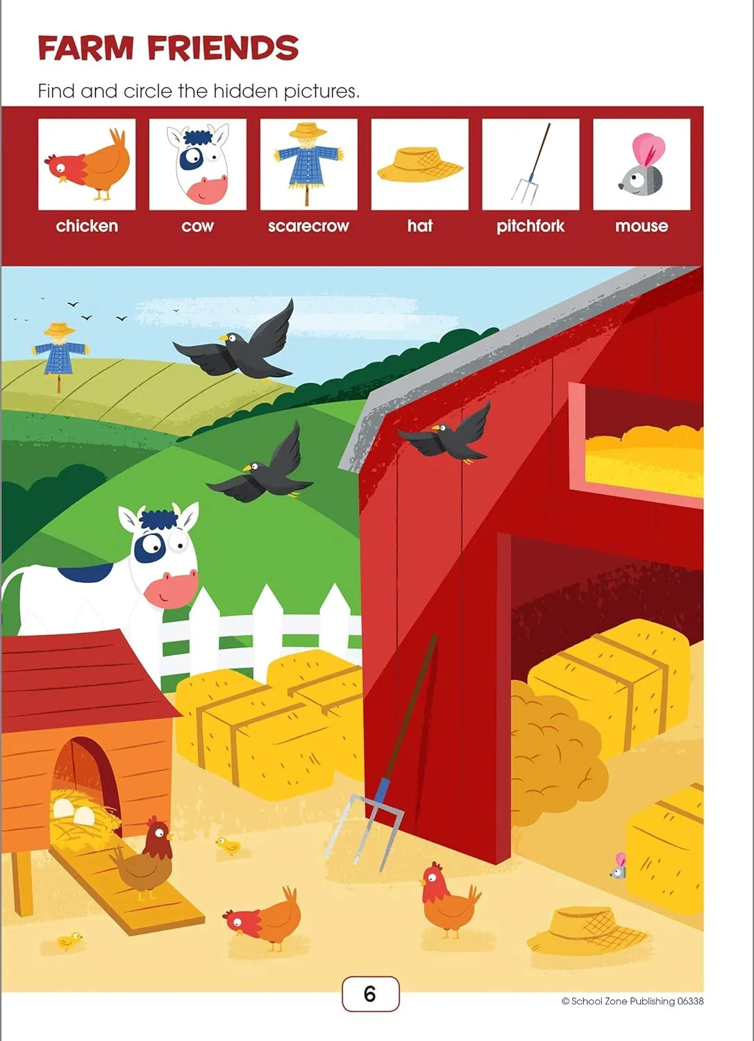 Fun and Games Kindergarten Activity Workbook - Ages 5 to 6, Mazes, Dot-to-Dots, Learn to Draw, Cut-and-Fold, What's Different, and More