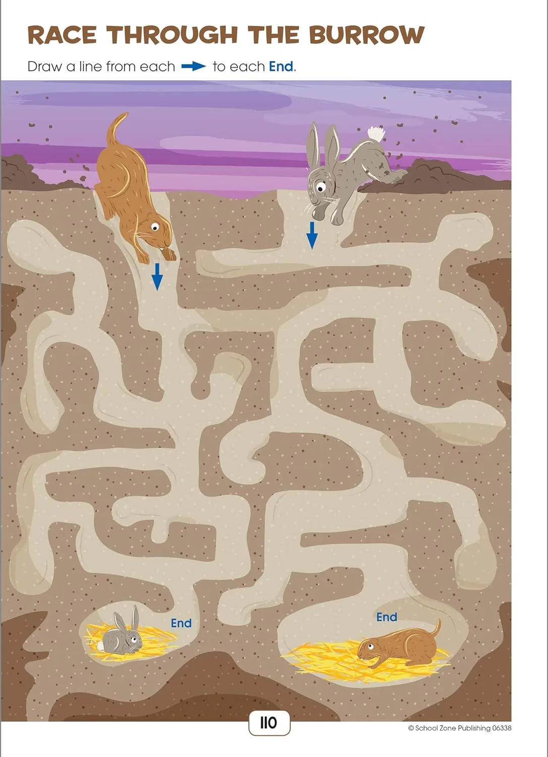 Fun and Games Kindergarten Activity Workbook - Ages 5 to 6, Mazes, Dot-to-Dots, Learn to Draw, Cut-and-Fold, What's Different, and More