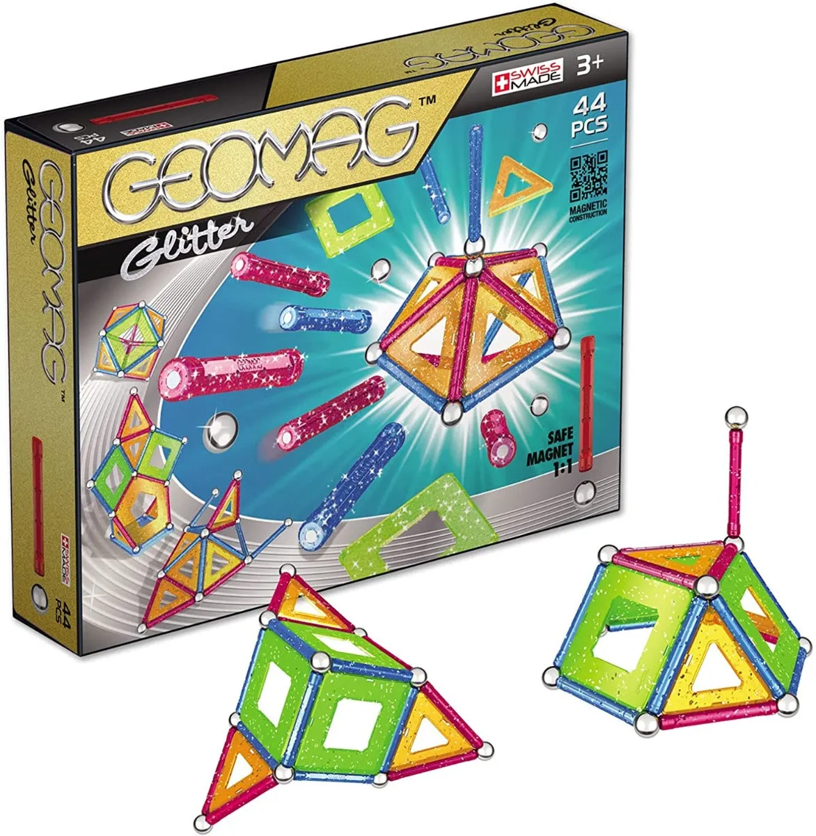 Geomag 532 Glitter 44 pcs