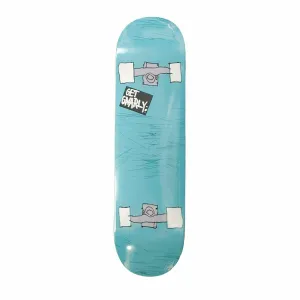 Get Gnarly Cartoon Skateboard Deck