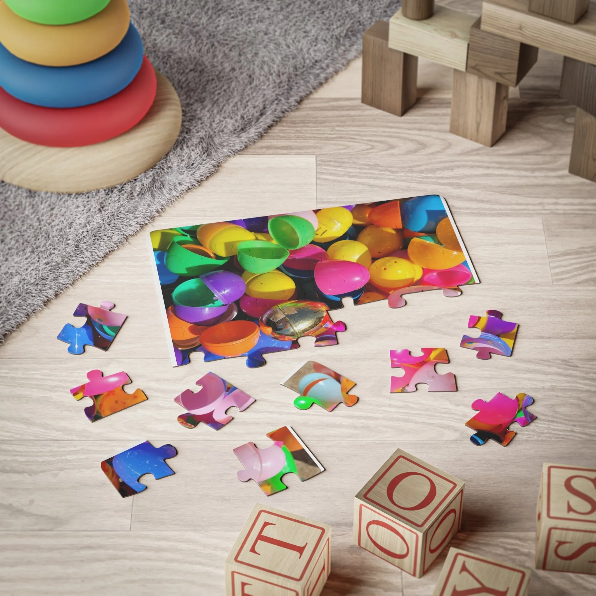 Golden Egg Kids' Puzzle, 30-Piece