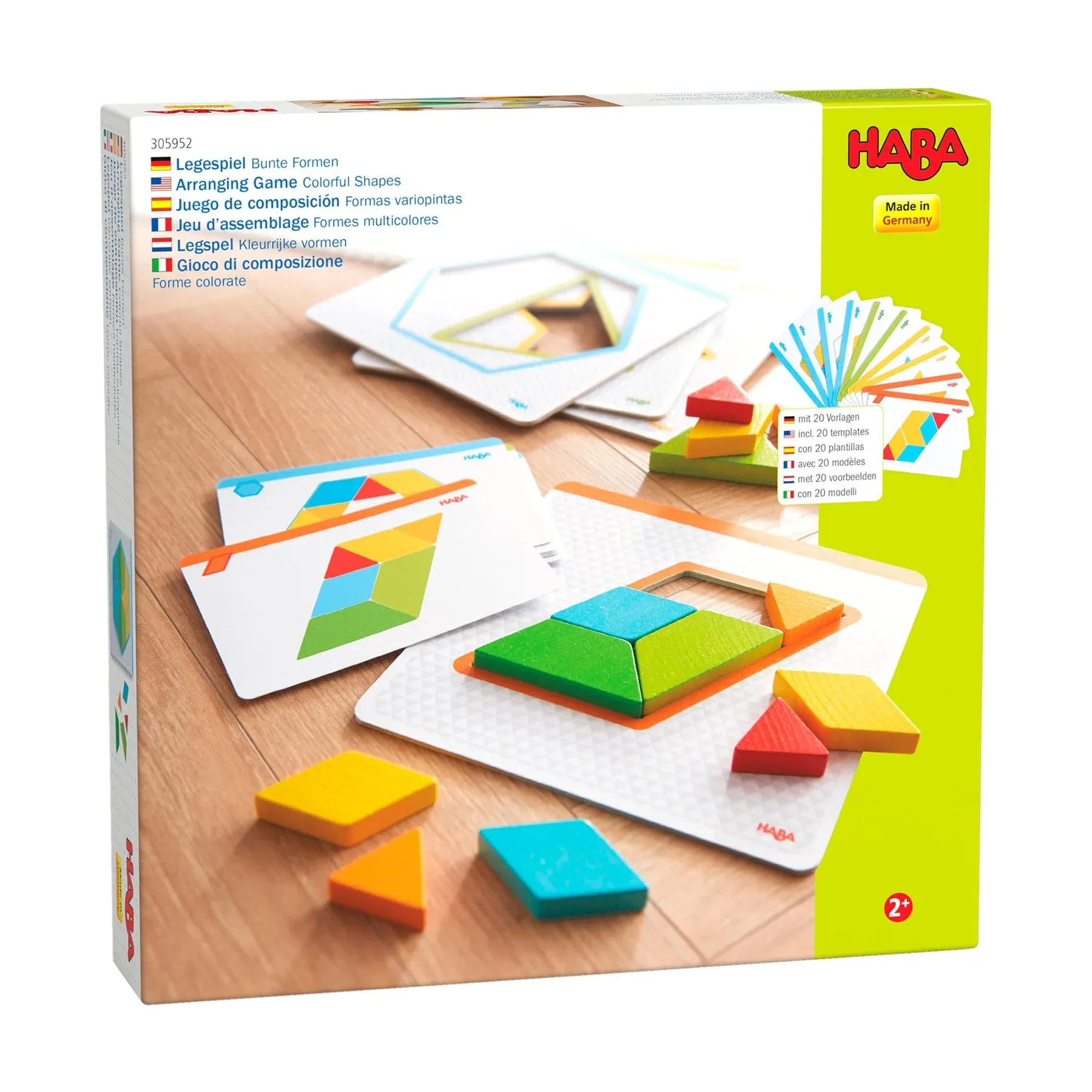 Haba Arranging Game Colorful Shapes