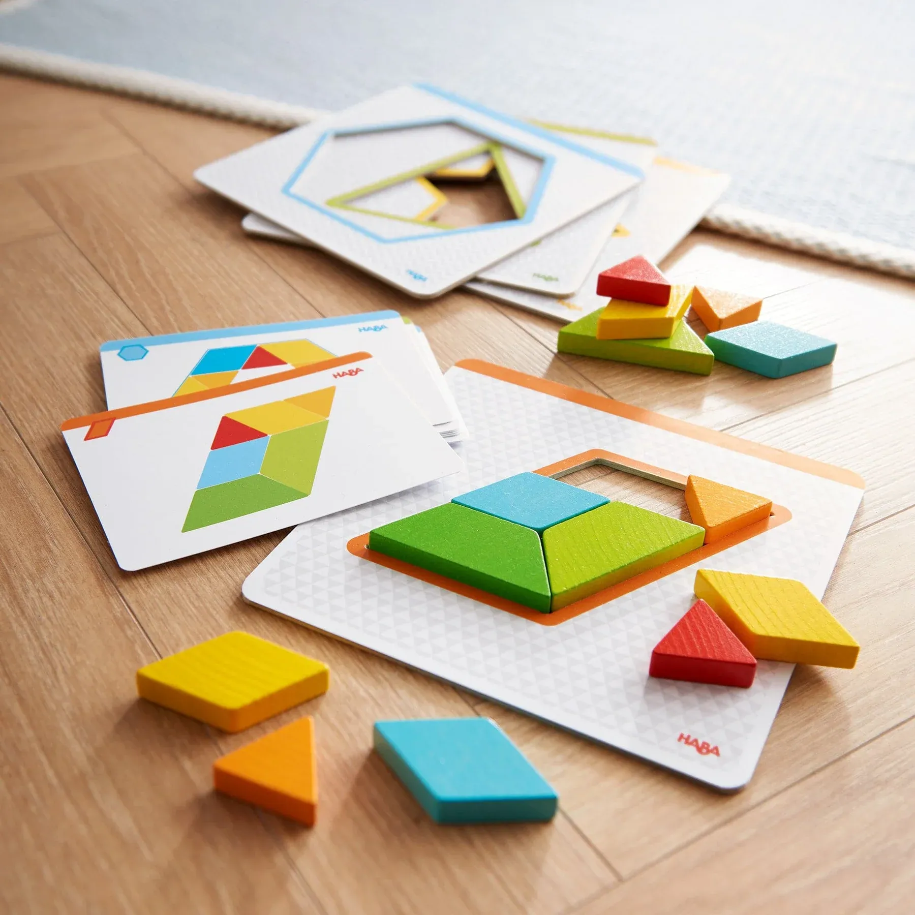 Haba Arranging Game Colorful Shapes