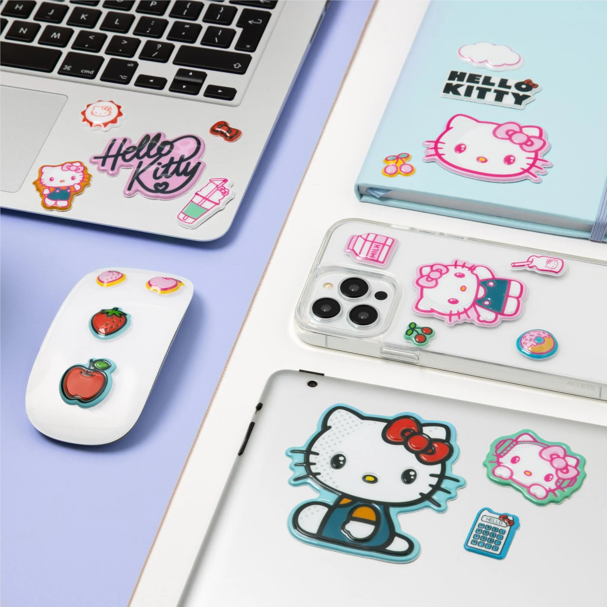 Hello Kitty - Puffy Gadget Decals