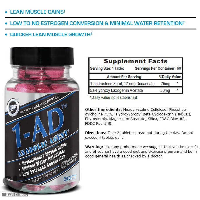 Hi-Tech 1-AD 60 Tablets