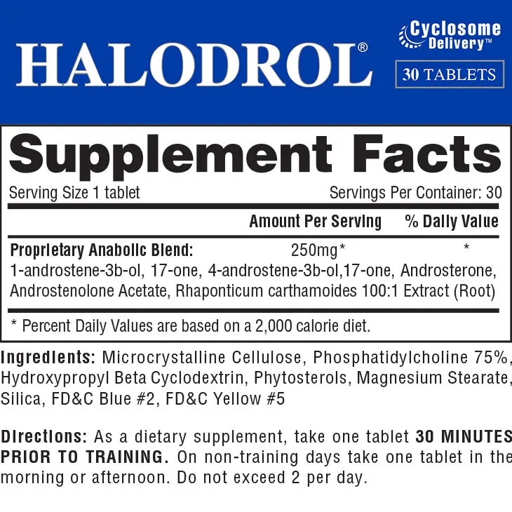 Hi-Tech Halodrol 30 Tablets