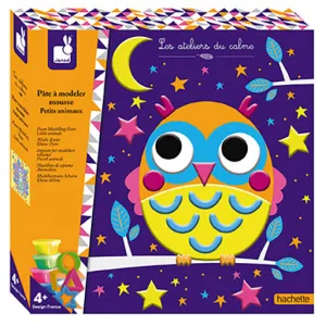 Janod Foam Modelling Paste Little Animals - Multicolour